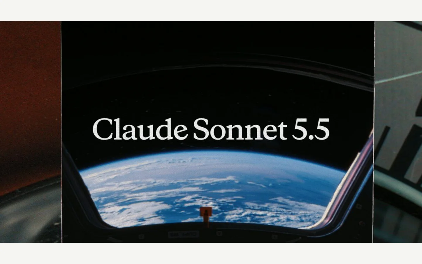 Claude Sonnet 5.5 duyurusunun resmî kapak görseli