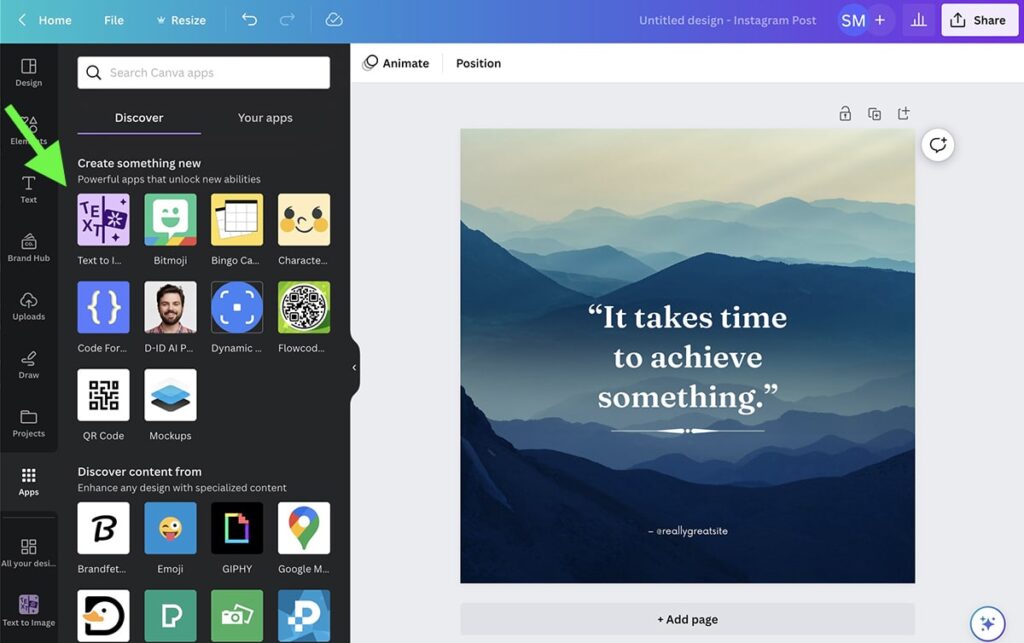 Canva AI
